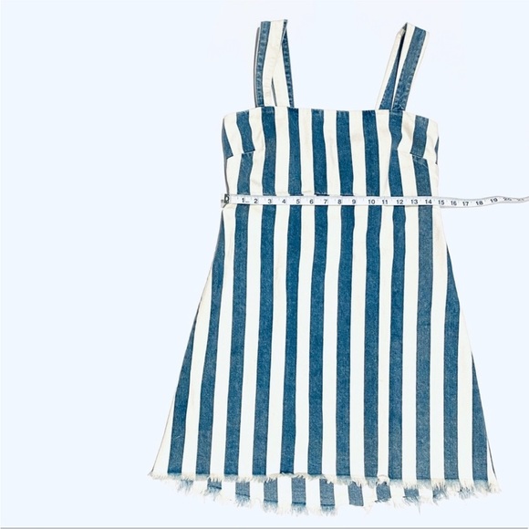Show Me Your MuMu Chambray Striped Dress - Picture 6 of 8
